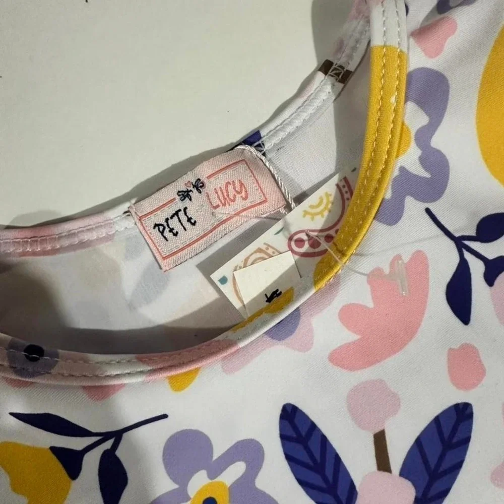 New Pete & Lucy 2 pic Swimsuit Size 6 - Picture 2 of 3